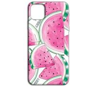 Mixroom - Cover Custodia Back case In TPU Silicone Morbida Per OPPO A6 Pro Fantasia Anguria Cocomero M712