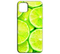 Mixroom - Cover Custodia Back case In TPU Silicone Morbida Per OPPO Reno 14F / FS 4G / 5G Fantasia Fette Di Lime M522