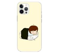 Mixroom - Cover Custodia Back case In TPU Silicone Morbido Per iPhone 17 Pro max Fantasia Sushi Coppia Lui S281