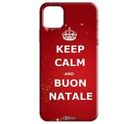 Mixroom - Cover Custodia Back Case In TPU Silicone Morbido Per Motorola Moto G32 Fantasia Keep Calm Buon Natale U860