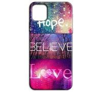 Mixroom - Cover Custodia Back case In TPU Silicone Morbido Per OPPO A5x 5G / 4G Fantasia Hope Believe Love Infinito G104