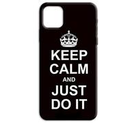 Mixroom - Cover Custodia Back case In TPU Silicone Morbido Per OPPO A5x 5G / 4G Fantasia Keep calm and just do it N1036