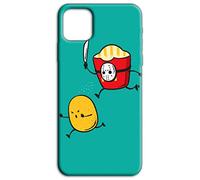 Mixroom - Cover Custodia Back case In TPU Silicone Morbido Per OPPO Reno 14F / FS 4G / 5G Fantasia Patata In Fuga Dal Cartoccio Killer Y383