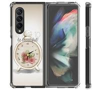Mixroom - Cover Custodia Back case In TPU Silicone Morbido Per Samsung Galaxy Z Fold 3 5G Fantasia Is Time To Be Beautiful Y399