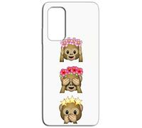 Mixroom - Cover Custodia Back Case in TPU Silicone Morbido per XIAOMI Mi 10T Fantasia Non Vedo Sento E Parlo S284