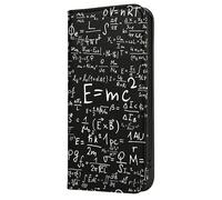 Mixroom - Custodia Cover Case a Libro per Samsung Galaxy S23 con Stand in Ecopelle Chiusura Magnetica Portafoglio Parte Interna in TPU Morbida Fantasia Formule Algebriche Di Matematica M745