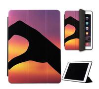 Mixroom - Custodia per iPad Mini 4 7,9 Pollici Modello 2015 4a Gen. Cover per Apple iPad Smart Case Prottetiva Pieghevole Supporto Funzione Stand Disegno Coppia Cuore Destra V310