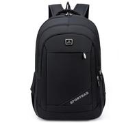 Mixroom - Zaino da Viaggio Scuola per Lavoro Sport Uomo Donna Unisex Sportivo Grande Casual Porta PC Portatile fino 15.6" Z34 Colore Nero