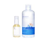 mixsoon - Bean Essence - 50ml (1ea) + Glacier Water Hyaluronic Acid Serum - 300ml (1ea) Set