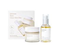 mixsoon Bean Glass Skin Duo - Set Essenza e Crema ai Fermenti, Trattamento Idratante e Levigante per una Pelle Luminosa, Vegano e Cruelty-Free