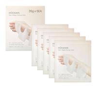 mixsoon Bean Hydrogel Collagen Mask 1PACK (35gX5ea), nutrizione a base vegetale, radianza, idratazione rassodante, ingredienti assorbenti nel tempo, cura della pelle coreana in vetro