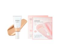 mixsoon - PDRN Collagen Tinted Moisturizer #27 Unseen + Hydrogel Mask*5pcs Set