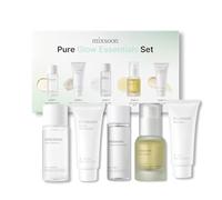 mixsoon Pure Glow Essentials Set - Routine Coreana Glass Skin in 5 Step per Pelli Sensibili, Kit Skincare Idratante con Centella e Acido Ialuronico, 5 Articoli
