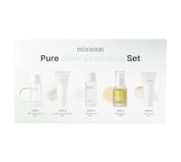 mixsoon Pure Radiance Essentials Set, Kit Skincare in 5 Fasi, delicato e idratante, adatto a tutti i tipi di pelle, 5 prodotti per una pelle liscia e luminosa in stile coreano