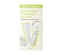 mixsoon Double Step Cleansing Duo Set - Kit Doppia Detersione "Glass Skin", Olio Detergente alla Soia, Schiuma alla Centella, Pelli Sensibili e Secche