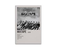 Mixtape by Stray Kids - Poster estetico decorativo da parete, decorazione artistica da parete, vintage, su tela, per soggiorno, camera da letto, 40 x 60 cm, senza cornice