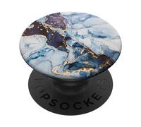 Mixture of Colors Dark Blue, Gray and Gold PopSockets PopGrip Intercambiabile