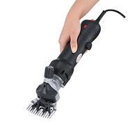 MIXXON Tagliacapelli di Cavallo, Tosatrice per Capelli 690W, Tosatrice Elettrica per Pecore con Custodia E 2 Set di Lame, per Lana in Pecore/Capre/Bovini,Nero,110V