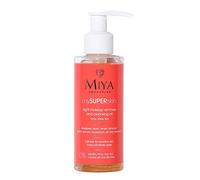 Miya Cosmetics Olio per il lavaggio del viso leggero | 140 ml | Contiene semi di lampone e olio di mandorle dolci, vitamina E, efficace e delicato, non irrita gli occhi, per tutti i tipi di pelle |