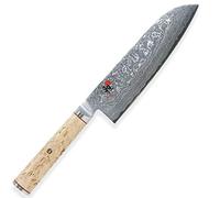 MIYABI 5000 MCD Coltello Santoku liscio - 18 cm, marrone
