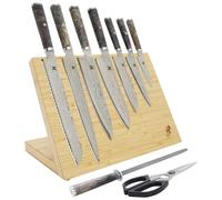 Miyabi Black 5000MCD67 - Ceppo portacoltelli, 10 pezzi, colore: Marrone chiaro