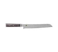 MIYABI BLACK 5000MCD67 Coltello da pane seghettato - 24 cm, marrone-nero