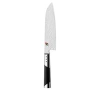 MIYABI 34544-181-0 Coltello Santoku, Acciaio Inossidabile, Nero, 18 cm