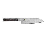 MIYABI 5000 MCD 67 Coltello Santoku liscio - 18 cm, marrone-nero