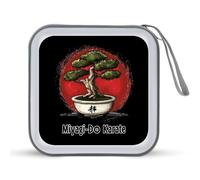 Miyagi-Do Karate Bonsai Tree CD Case Holder Portable 40 Capacità DVD Wallet Storage Organizer per Auto Viaggi