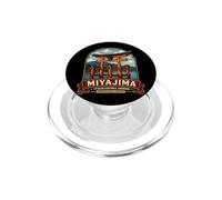 Miyajima Hiroshima Giappone Torii Santuario Arte PopSockets PopGrip per MagSafe