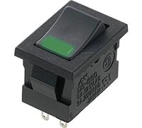 Miyama DS-850-K-F1-LG Interruttore a bilanciere 250 V/AC 3 A 1 x Off / On