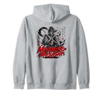 Miyamoto Musashi Due Spade Samurai Guerriero Felpa con Cappuccio