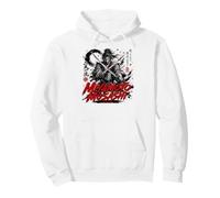 Miyamoto Musashi Due Spade Samurai Guerriero Felpa con Cappuccio
