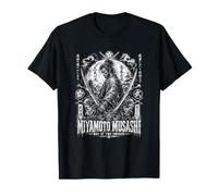 Miyamoto Musashi La Via delle Due Spade Samurai Maglietta