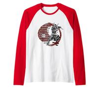 Miyamoto Musashi Samurai, Ronin Maglia con Maniche Raglan