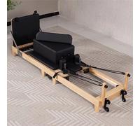 MIYAUP Yoga Grande attrezzatura per il fitness Letto centrale Insegnamento privato Soft Home Pieghevole Pilate Reformer
