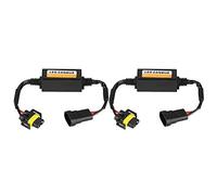 Miyinla Decodificatore di fari a LED per la rimozione degli errori flash anti-sfarfallio, kit di cablaggio del faro a LED decoder per lampade H8/H9/H11