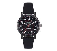 Miykon Orologio analogico per infermiere, unisex, orologio analogico con lancetta dei secondi per allattamento e tempo militare, orologio di seconda mano per infermieristica, con cinturino in morbido