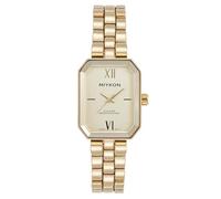 Miykon Orologio da polso da donna, vintage, di lusso, ottagonale, quadrato, classico, grazioso, per polsi piccoli e sottili, vetro tagliato unico, lucidato agli ioni, quarzo giapponese, impermeabile