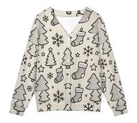 MIYMIYN Cardigan da donna morbido e leggero in maglia con scollo a V, classico maglione casual aperto sul davanti, versatile capispalla autunnale con chiusura a bottone, Multicolore, XL