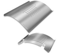 MIYOLO PB1285KC Flame Broiler Kit - Piastra principale in acciaio inossidabile durevole e copertura scorrevole di ricambio per Pit Boss Platinum KC (PB1285KC), PB1020NX, Charleston 1020 Combo Pellet