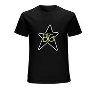 MIYOMI Big Star Symbol Mens T-Shirt Black Unisex Mens Tees M