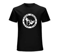 MIYOMI Good Night Left Side Mens T-Shirt Black Unisex Mens Tees M