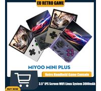Miyoo Mini Plus V3 Console di gioco portatile retrò Schermo IPS HD da 3,5 pollici 3000mAh WiFi 20000 Gioco Sistema Linux Lettori video portatili