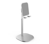 Mizi Cell Phone Stand - Angle & Height Desk Phone Holder Dock compatibile con iPhone 17/16/15 Pro Max, Samsung Galaxy, iPad, Switch & All Smartphone (3,5 - 10 pollici) - Bianco