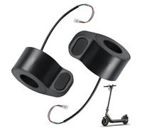 mizikuu 2 Pezzi Acceleratore Monopattino Elettrico, leva a Gas Per Pollice Impermeabile Antiscivolo Acceleratore del Pollice Dello Scooter Alta Sensibilità Accessorio Ricambio Con Xiaomi M365, Nero