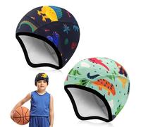mizikuu 2 Pezzi Berretto Invernale per Bicicletta, Cappello da Ciclismo Inverno Bambini Cartoni Animati Berretto Fodera Termica per Casco Antivento per Sport all'Aria Aperta Sci per Ragazzo e Ragazza
