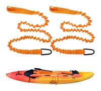 mizikuu 2 Pezzi Kayak Paddle Guinzaglio, 1.5m Kayak Rod Guinzaglio Elastico Kayak Paddle Leash Universale Canoa Kayak Paddle Leash per Canoa, Barca, Kayak