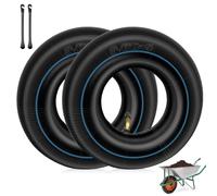 mizikuu 2 xCamera d'Aria, 3.00/3.50-4 Ruota di Ricambio Camera d'Aria Ruota Carriola Pneumatici Da Per Carrelli a Mano Trattore Inner Tube Valvola Per Carrello, Spazzaneve, Generatore e Altro