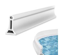 mizikuu 2M Barriera Doccia Antiacqua, Autoadesiva Barriera Doccia Pieghevole Soglia Della Porta Della Doccia Striscia Impermeabile Ferma Acqua per Cucina, Bagno, WC